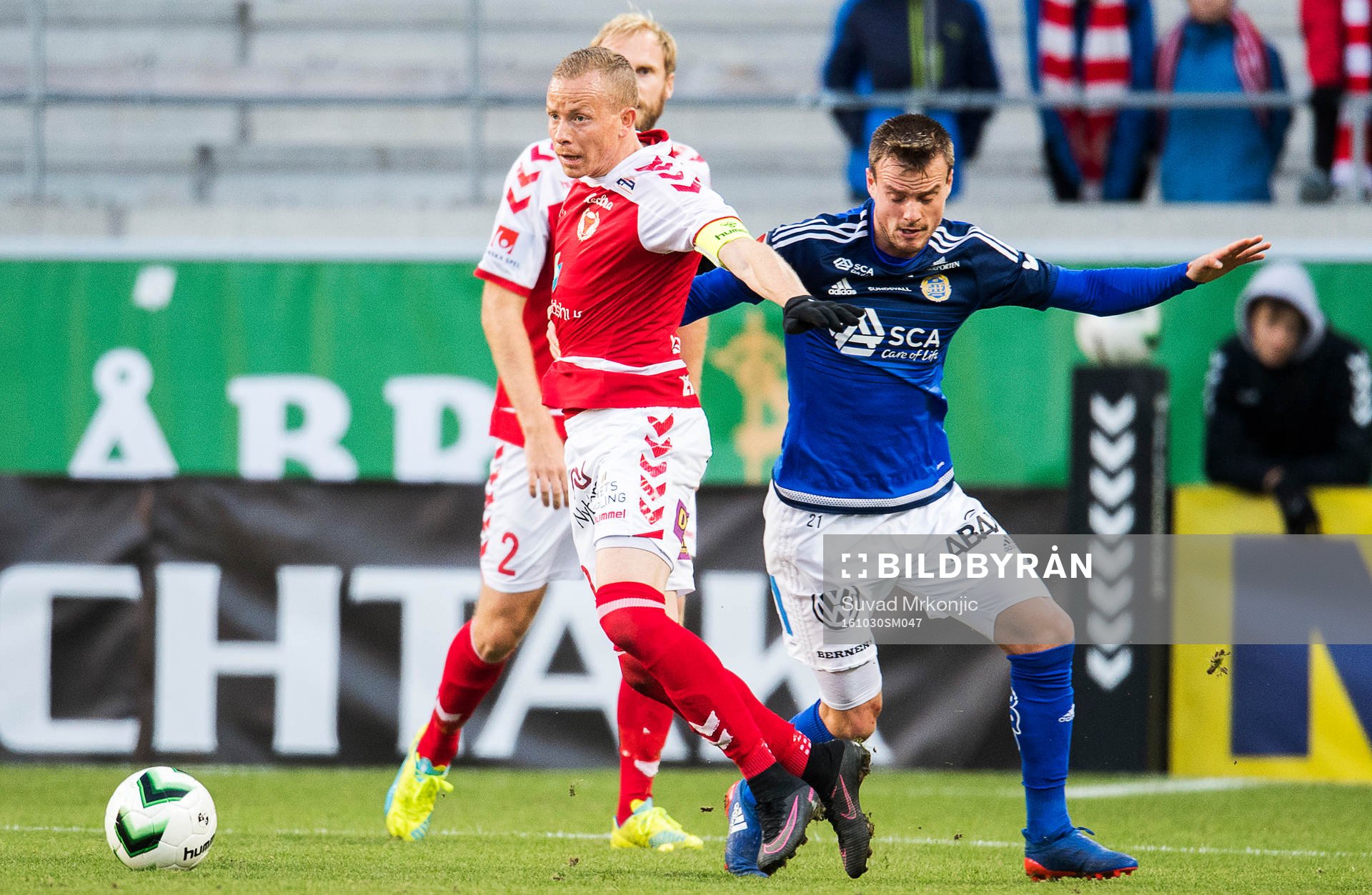 Kalmars Tobias Eriksson och Sundsvalls Eric Larsson