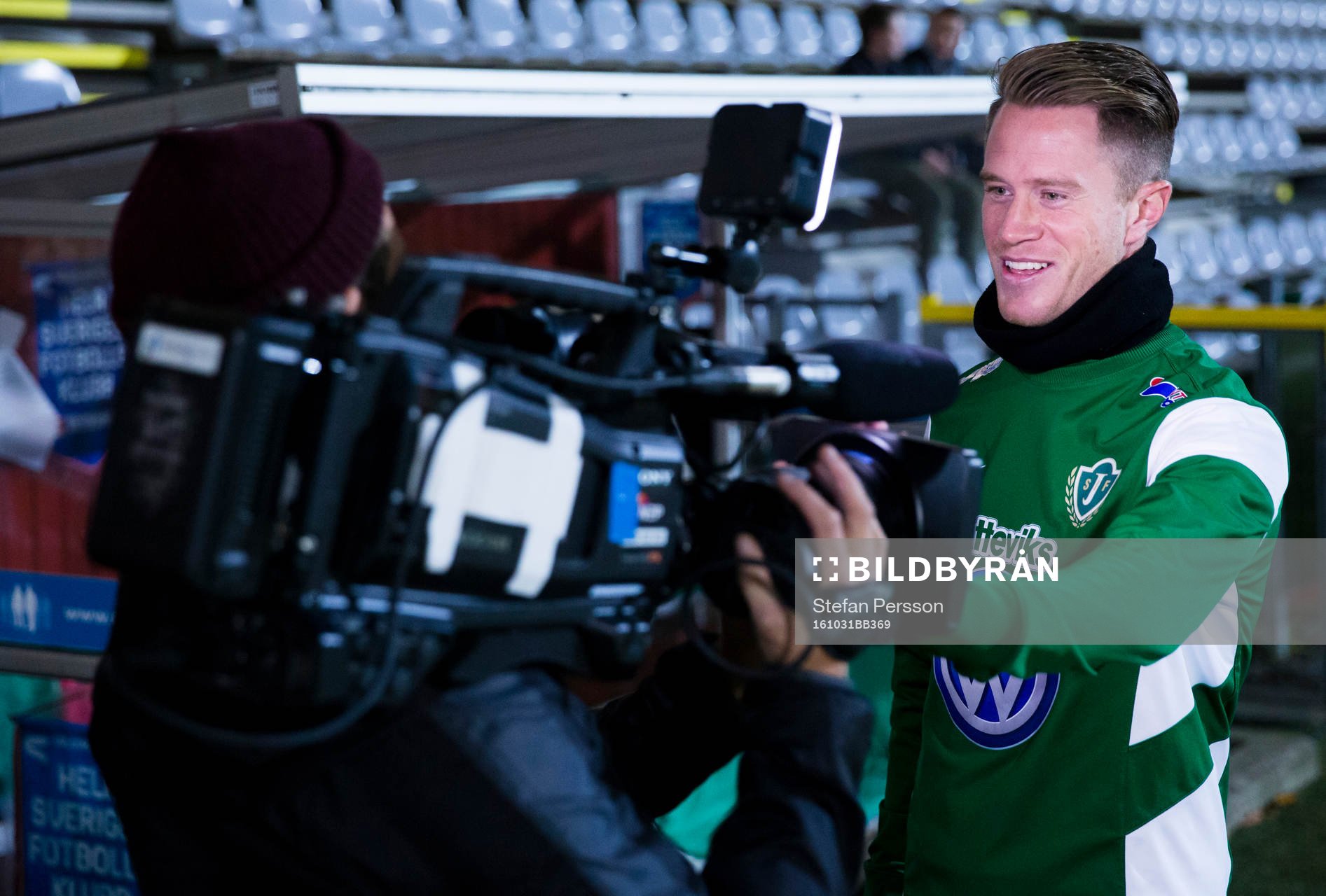 Jönköpings Tommy Thelin filmas av Cmore