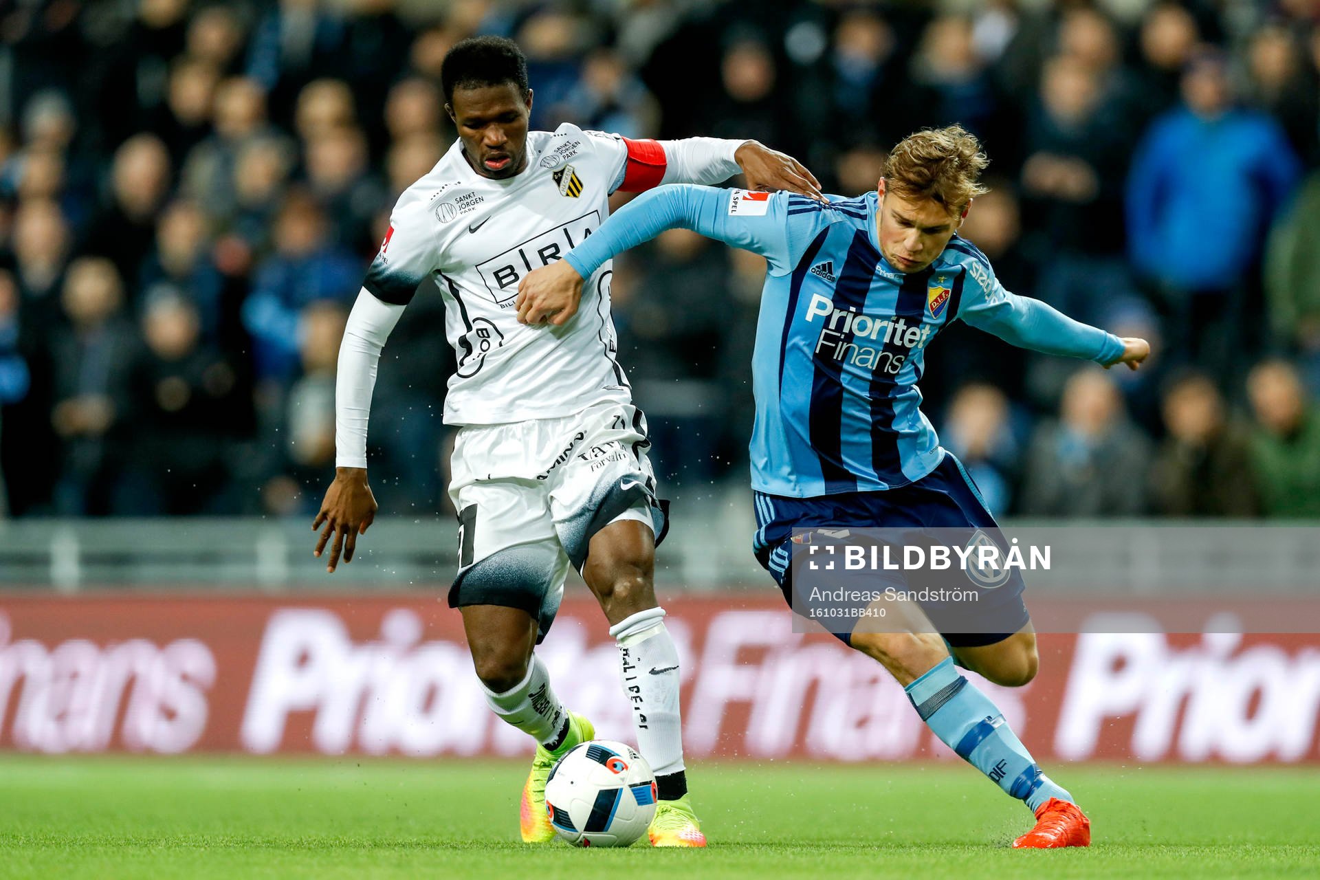 Häckens Mohammed Abubakari och Djurgårdens Jesper