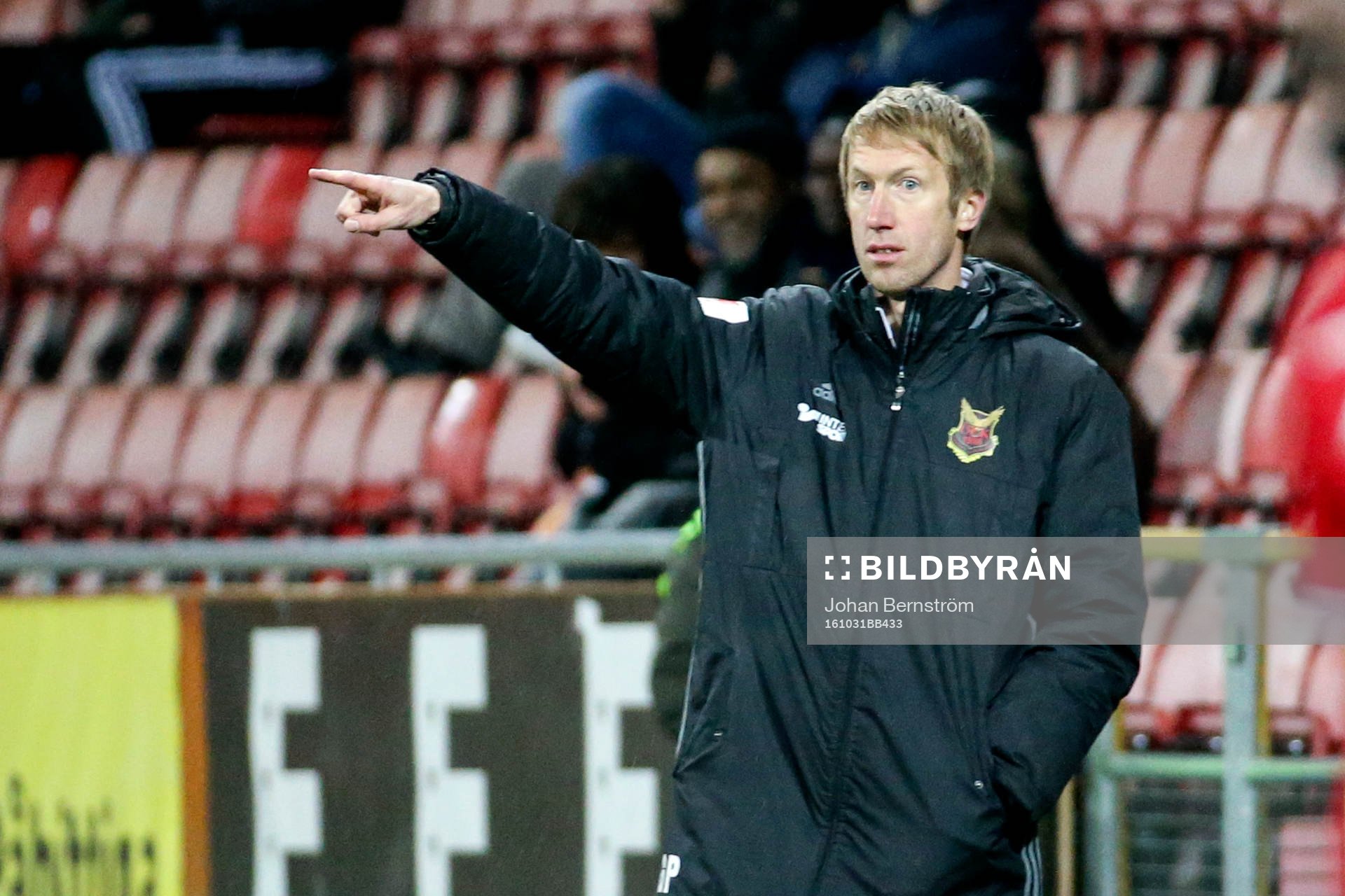 Östersunds tränare Graham Potter