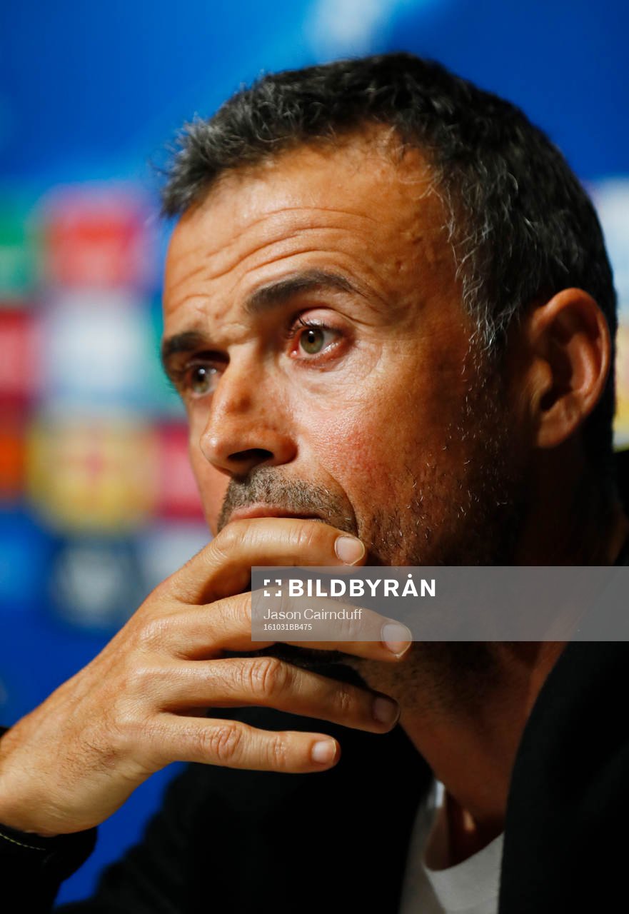 Britain Football Soccer - FC Barcelona Press Conference - City Football Academy, Manchester, England - 31/10/16