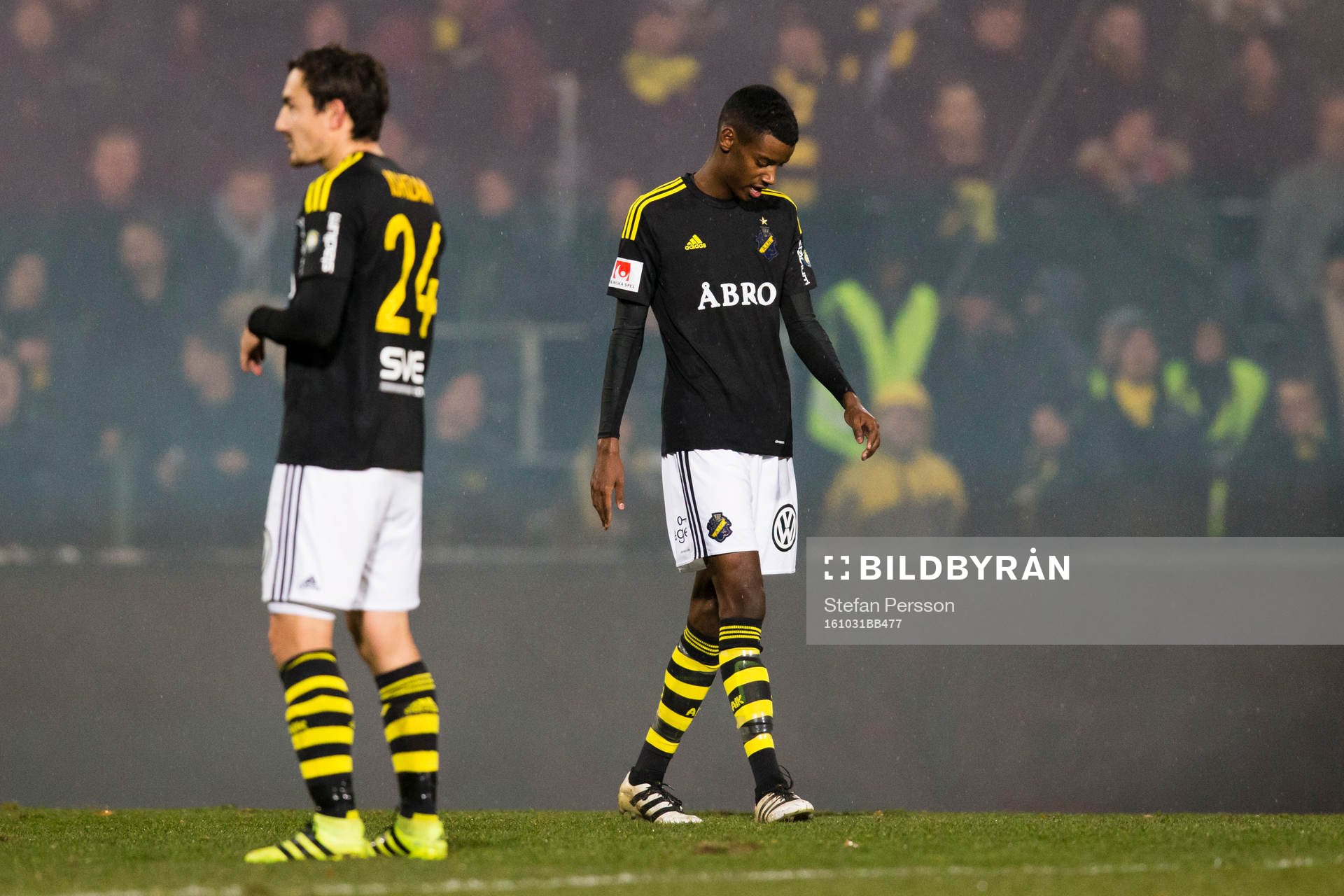 s Stefan Ishizaki och AIK:s Alexander Isak