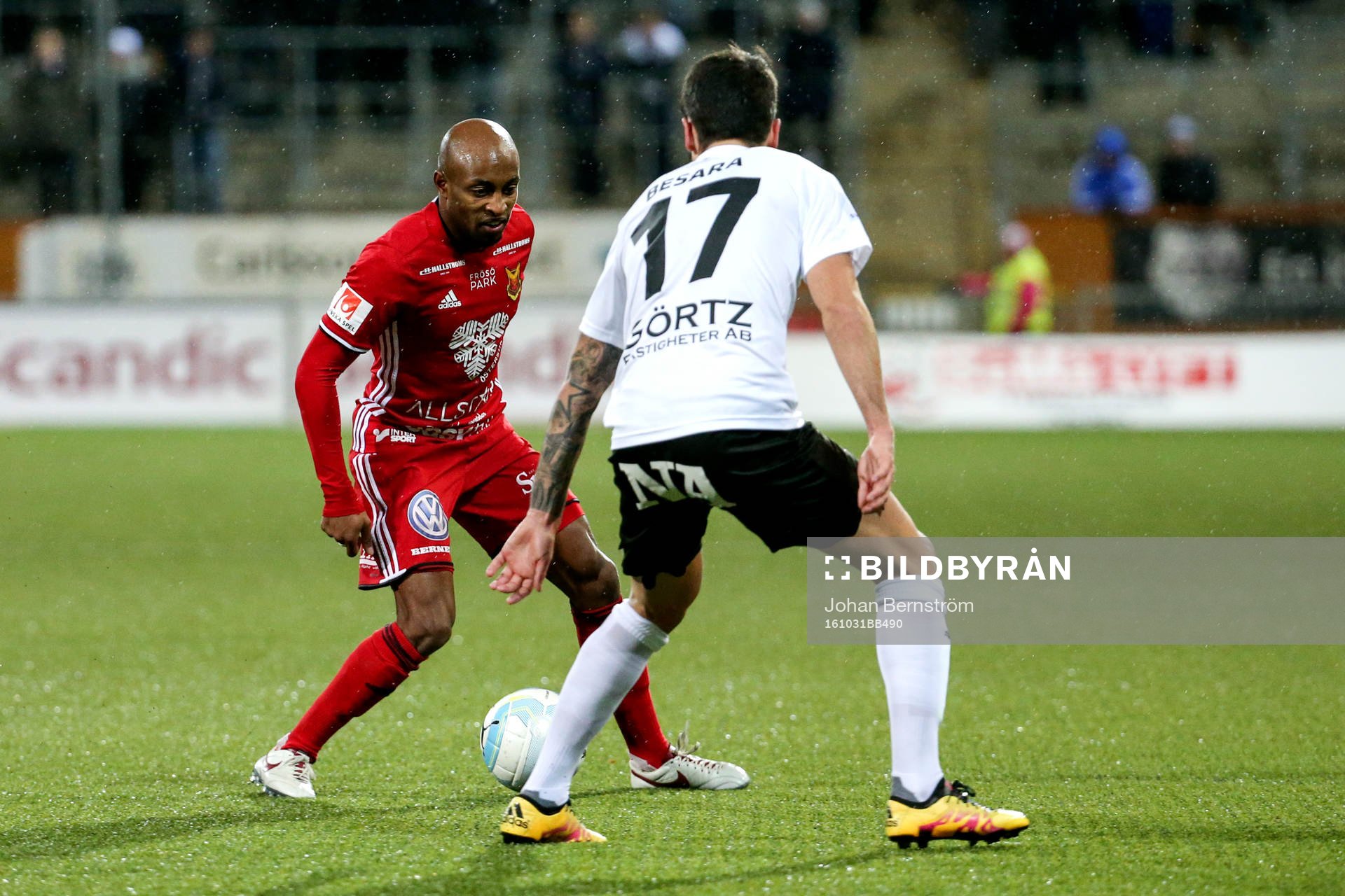 Östersunds Fouad Bachirou och Örebros Nahir Besara