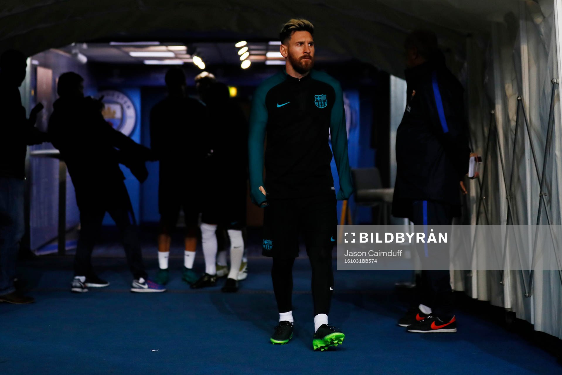  Britain Football Soccer - FC Barcelona Training - Etihad Stadium, Manchester, England - 31/10/16