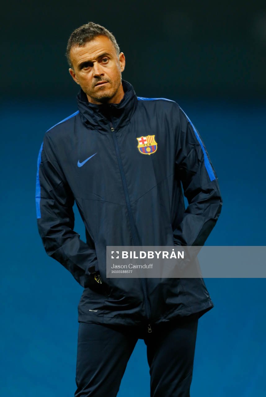  Britain Football Soccer - FC Barcelona Training - Etihad Stadium, Manchester, England - 31/10/16