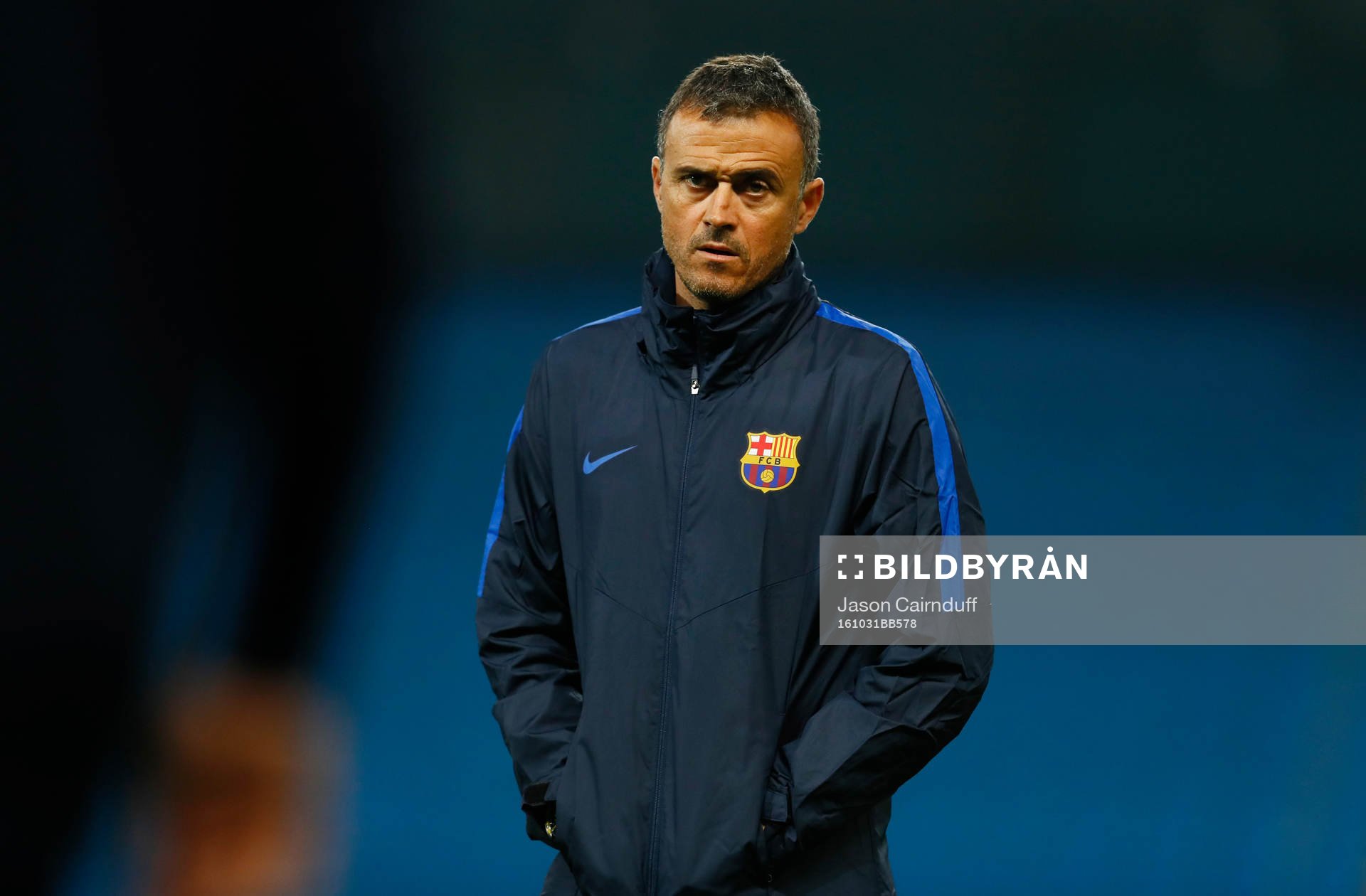  Britain Football Soccer - FC Barcelona Training - Etihad Stadium, Manchester, England - 31/10/16