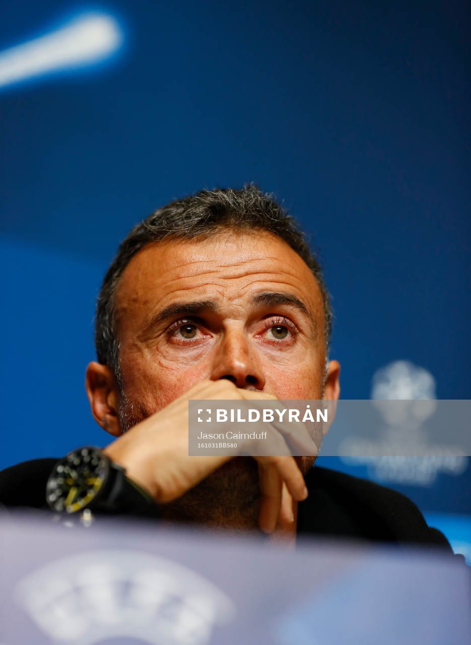 Britain Football Soccer - FC Barcelona Press Conference - City Football Academy, Manchester, England - 31/10/16
