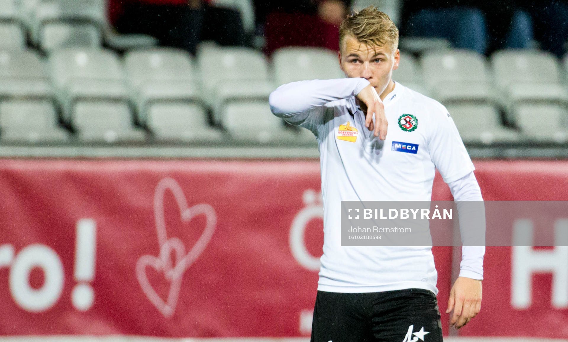 Örebros Sebastian Ring deppar