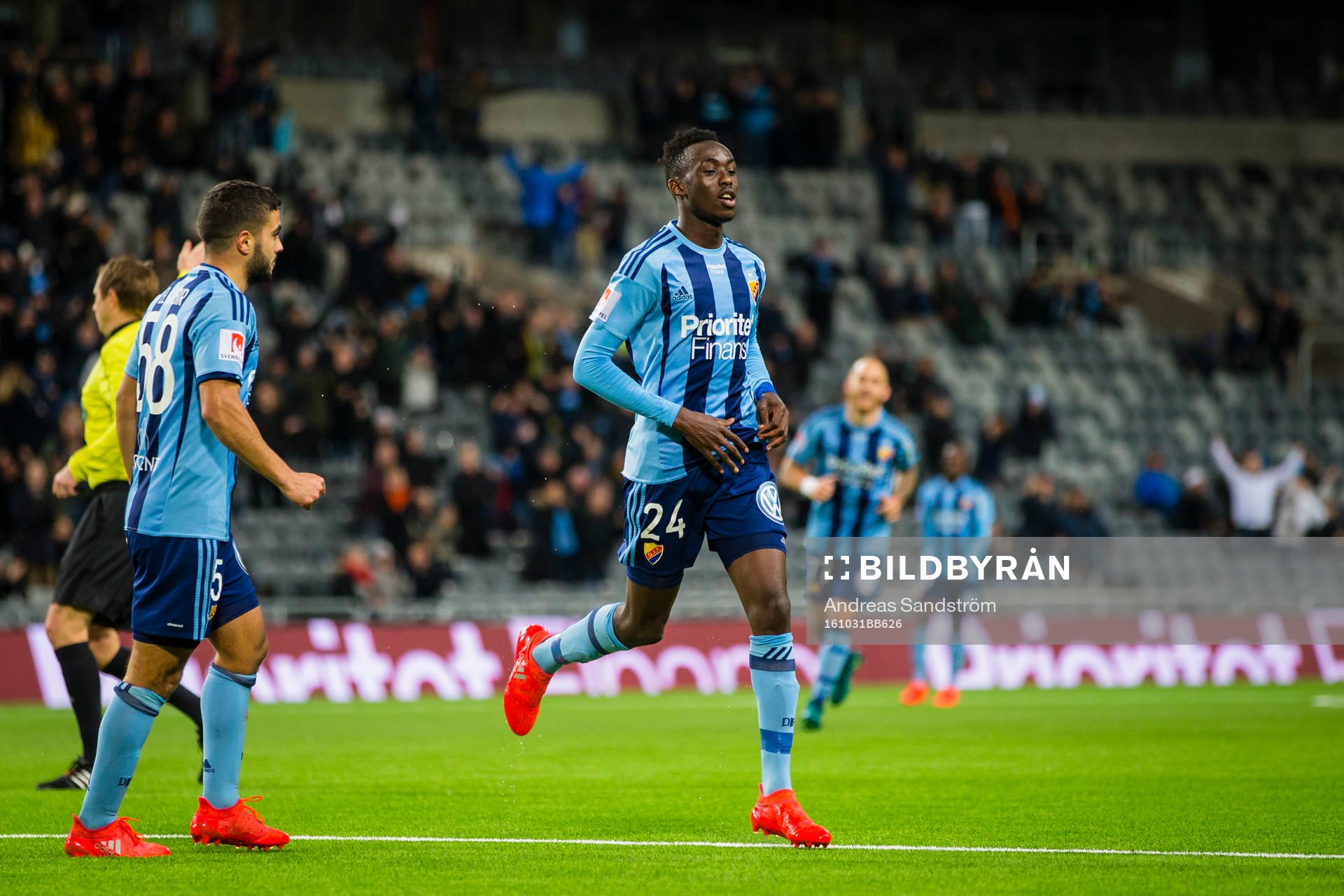 Djurgårdens Philana Tinotenda Kadewere gör 1-0