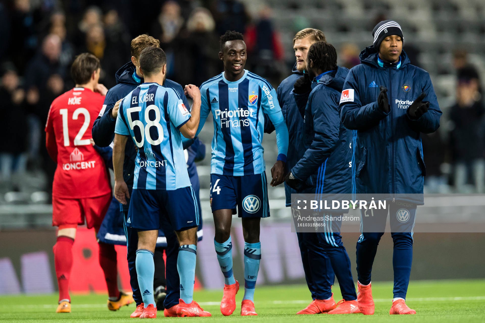 Djurgårdens Philana Tinotenda Kadewere ser glad ut