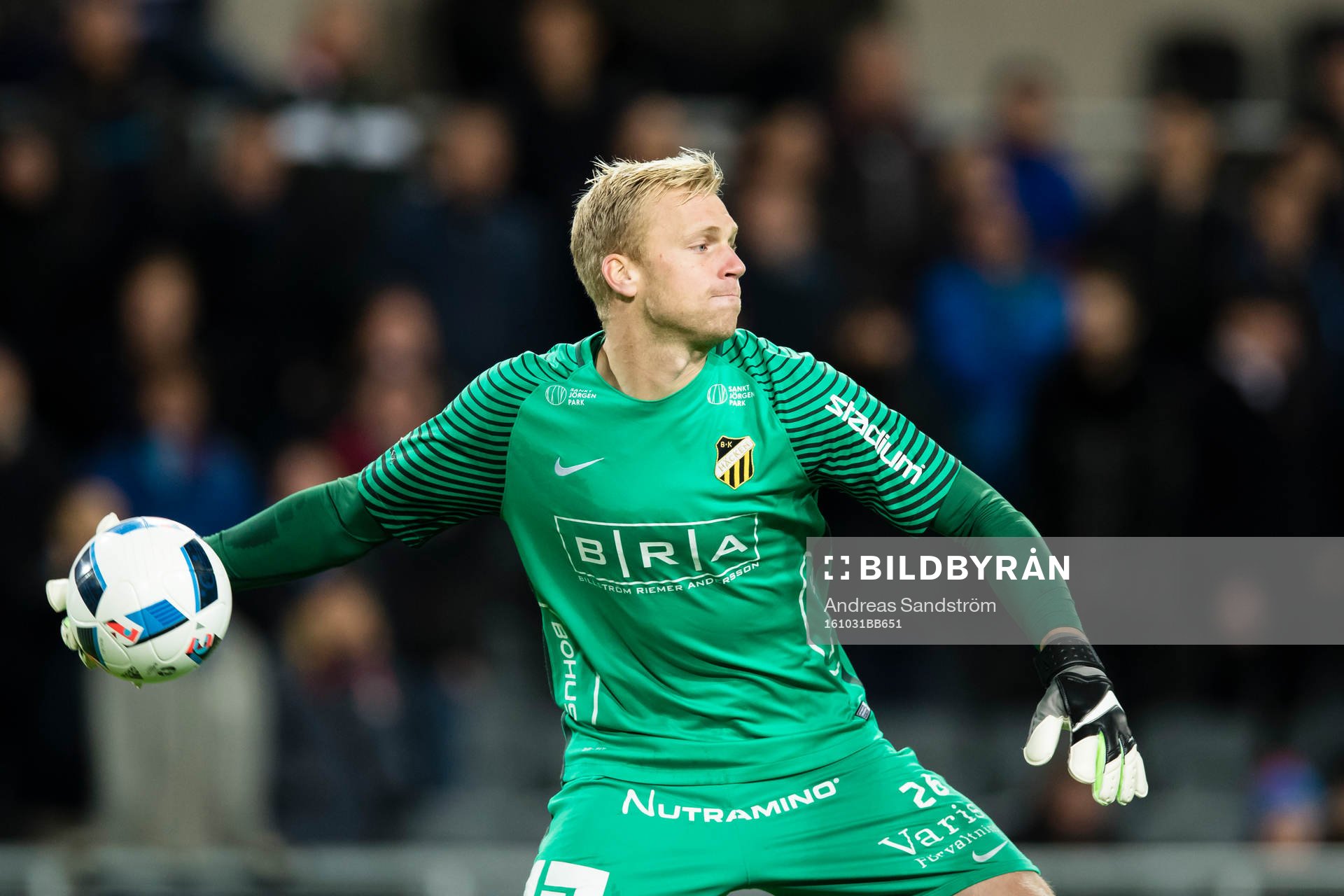Häckens målvakt Peter Abrahamsson