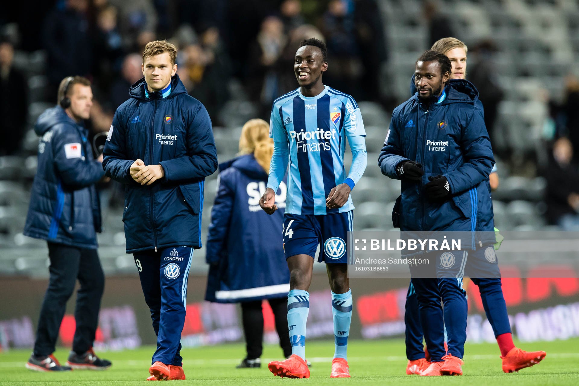 Djurgårdens Philana Tinotenda Kadewere ser glad ut