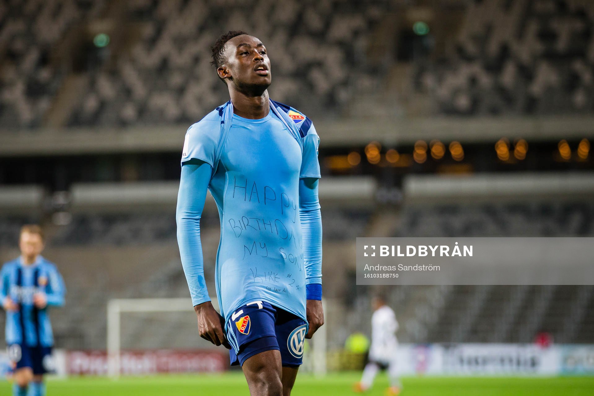 Djurgårdens Philana Tinotenda Kadewere gör 1-0  och