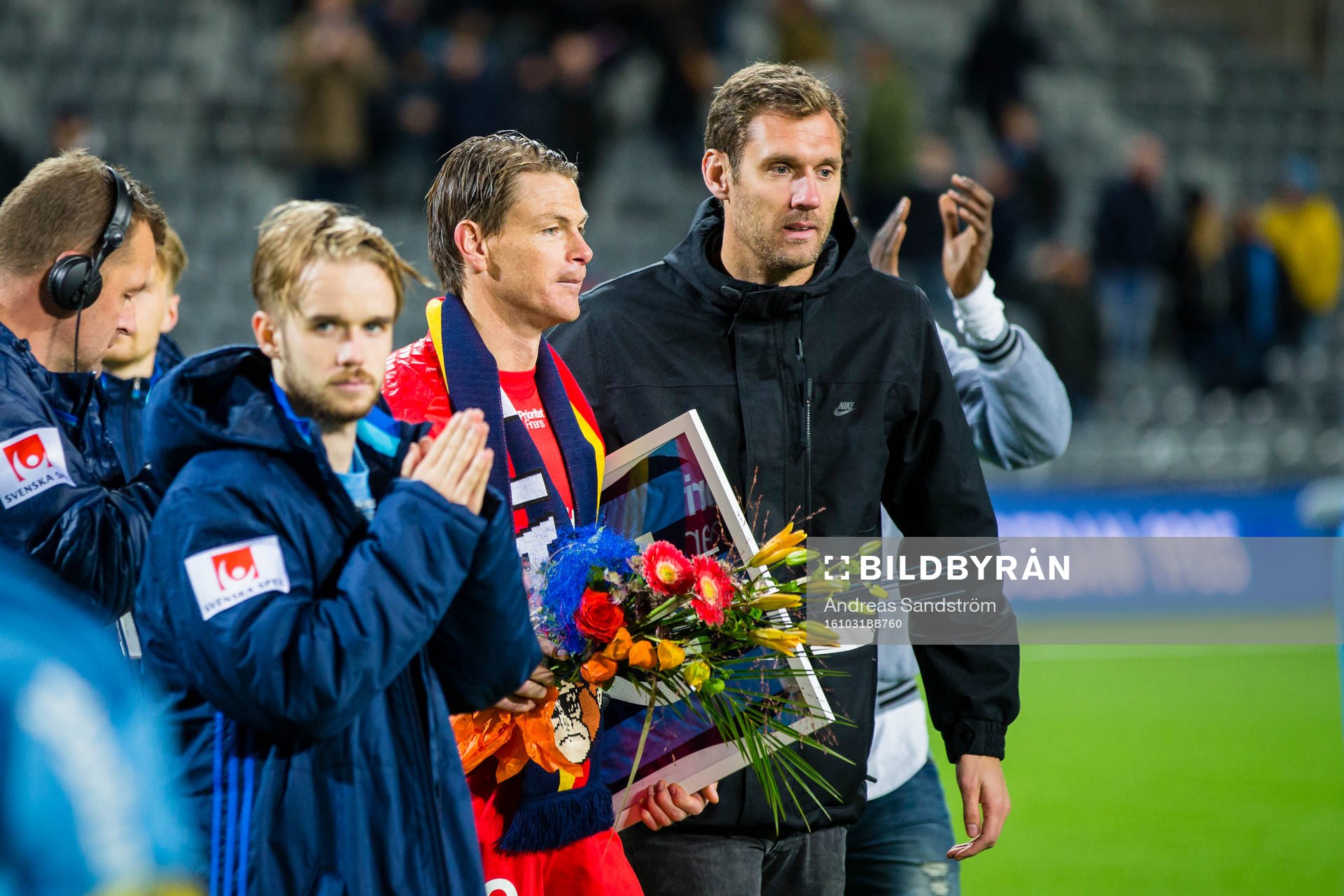 Djurgårdens målvakt Andreas Isaksson och bredvid