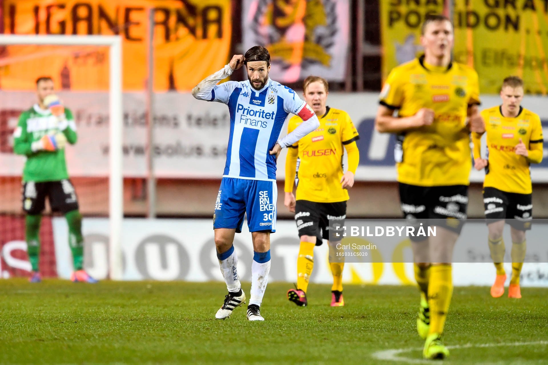 IFK Göteborgs Mattias Bjärsmyr deppar