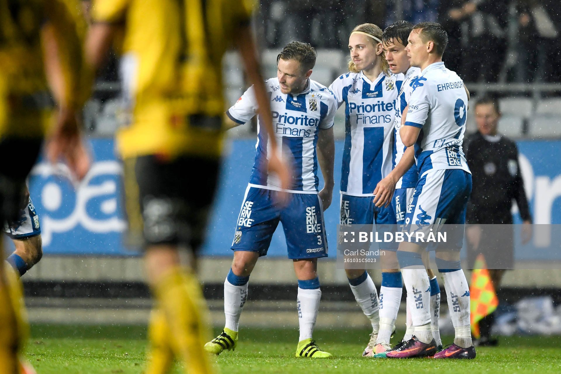 IFK Göteborgs Scott Jamieson, Elias Mar Omarsson, Mads