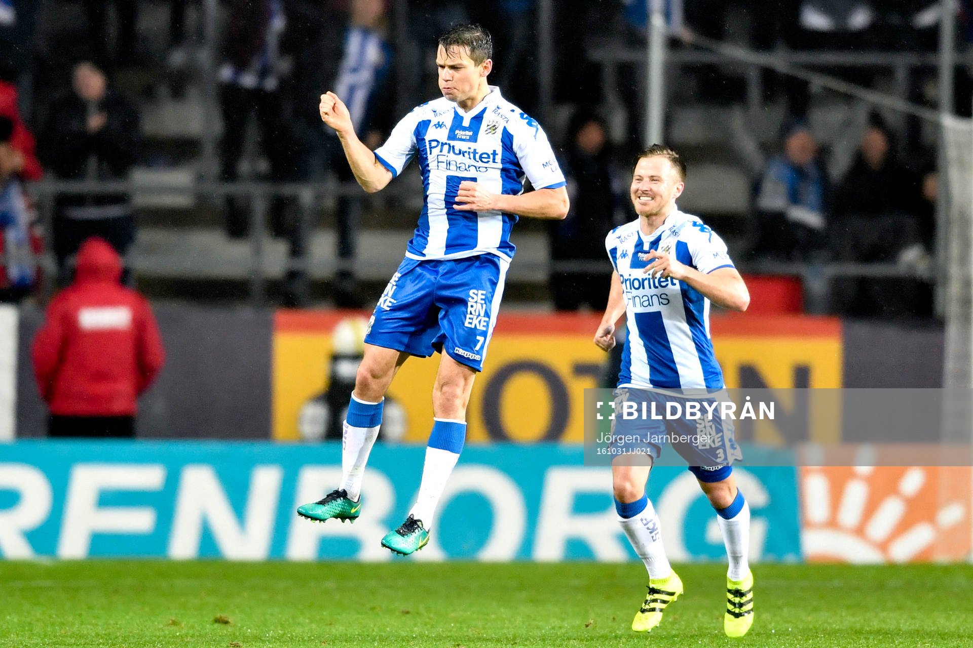 IFK Göteborgs Mads Albaek jublar