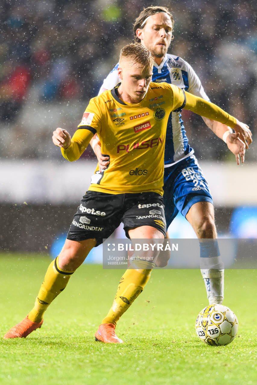 Elfsborgs Per Frick och IFK Göteborgs Tom Pettersson