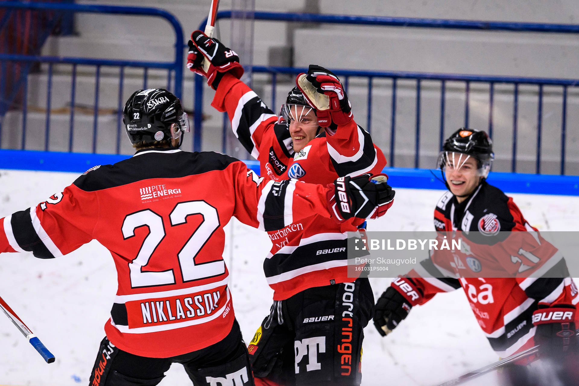 Piteås David Pettersson (m) jublar