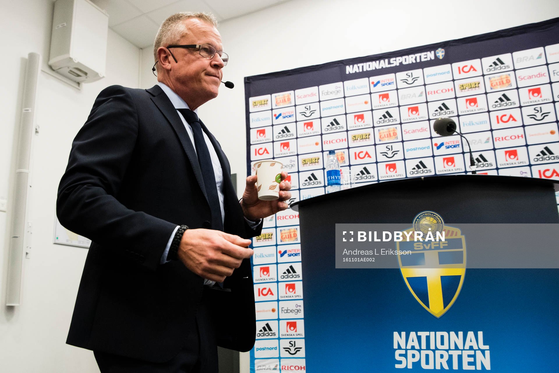 Sveriges förbundskapten Janne Andersson