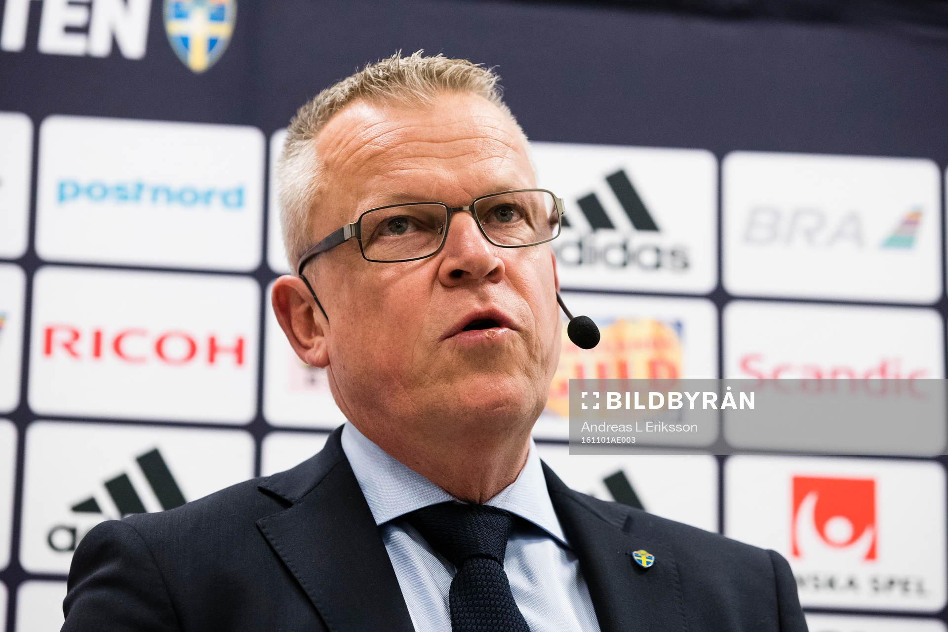 Sveriges förbundskapten Janne Andersson