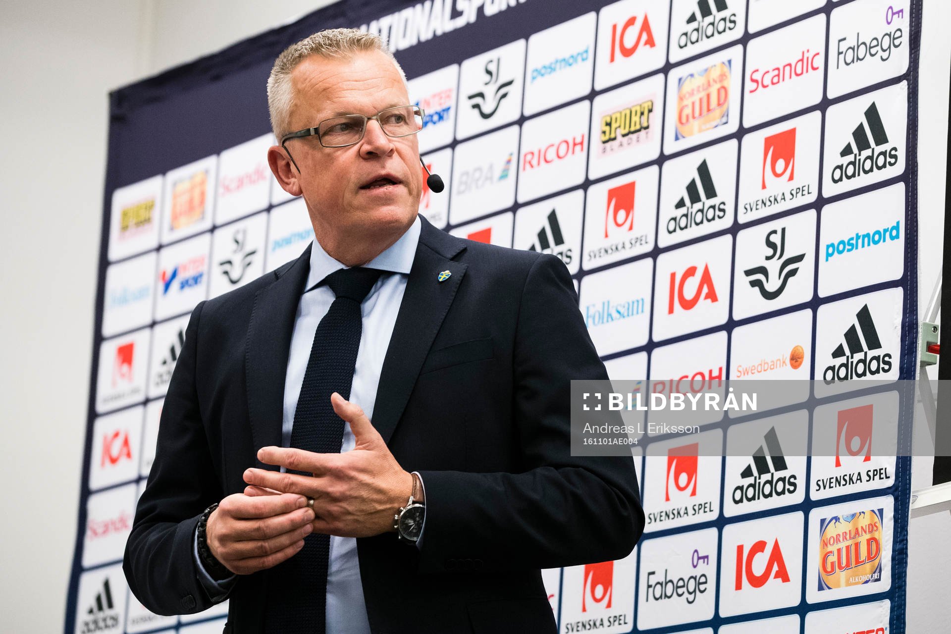 Sveriges förbundskapten Janne Andersson