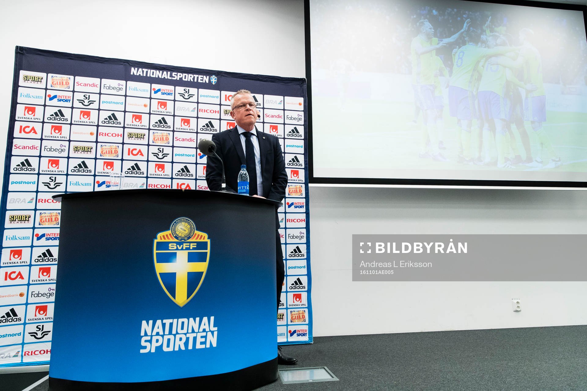 Sveriges förbundskapten Janne Andersson
