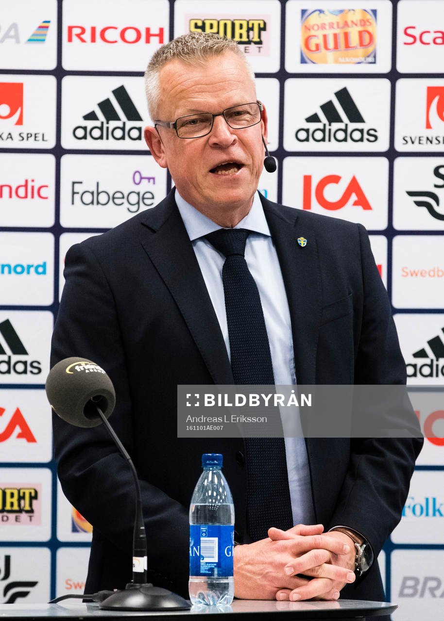Sveriges förbundskapten Janne Andersson