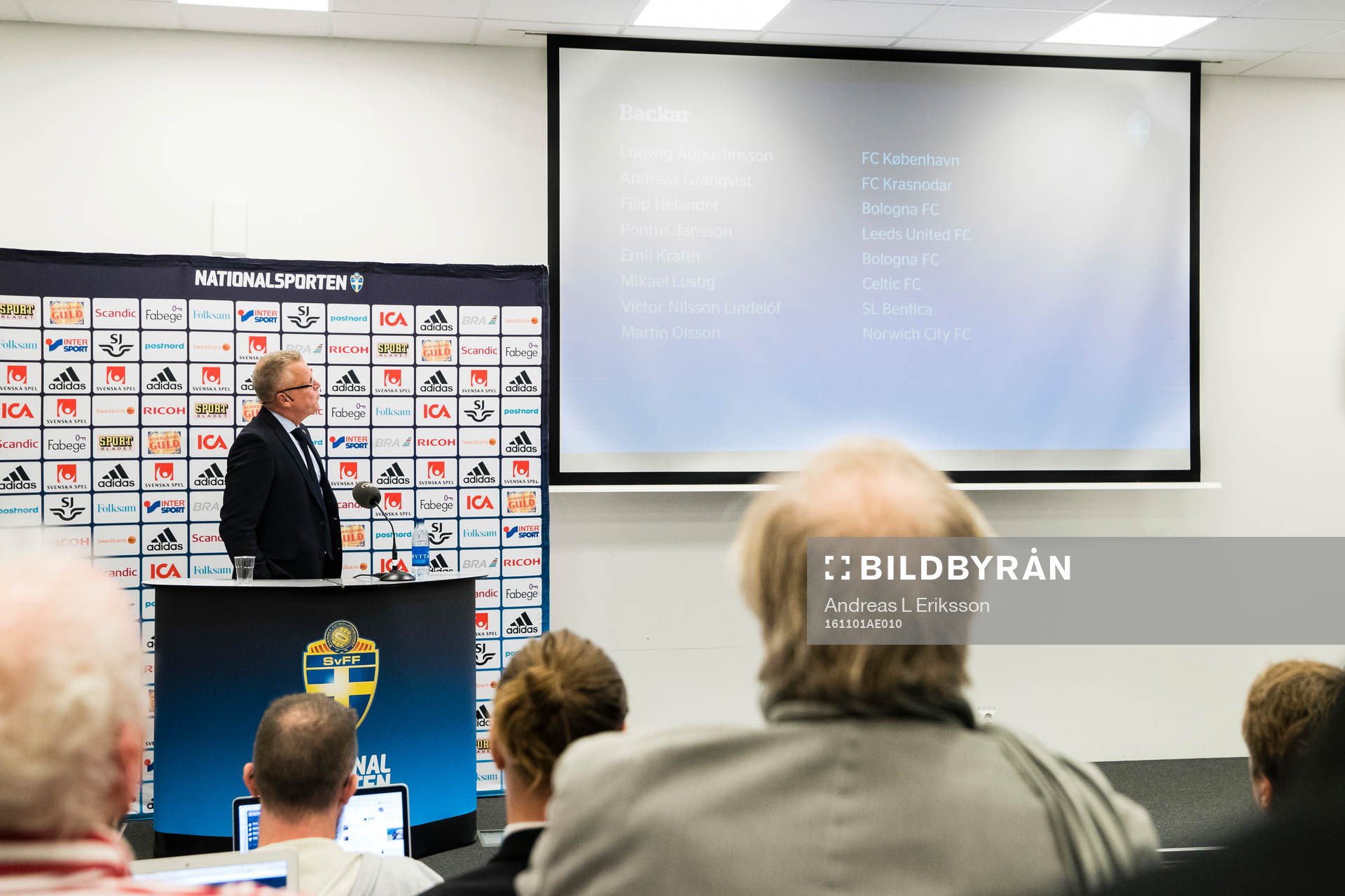 Sveriges förbundskapten Janne Andersson
