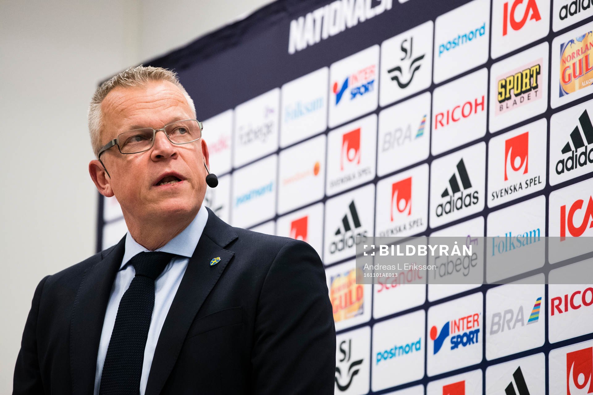 Sveriges förbundskapten Janne Andersson