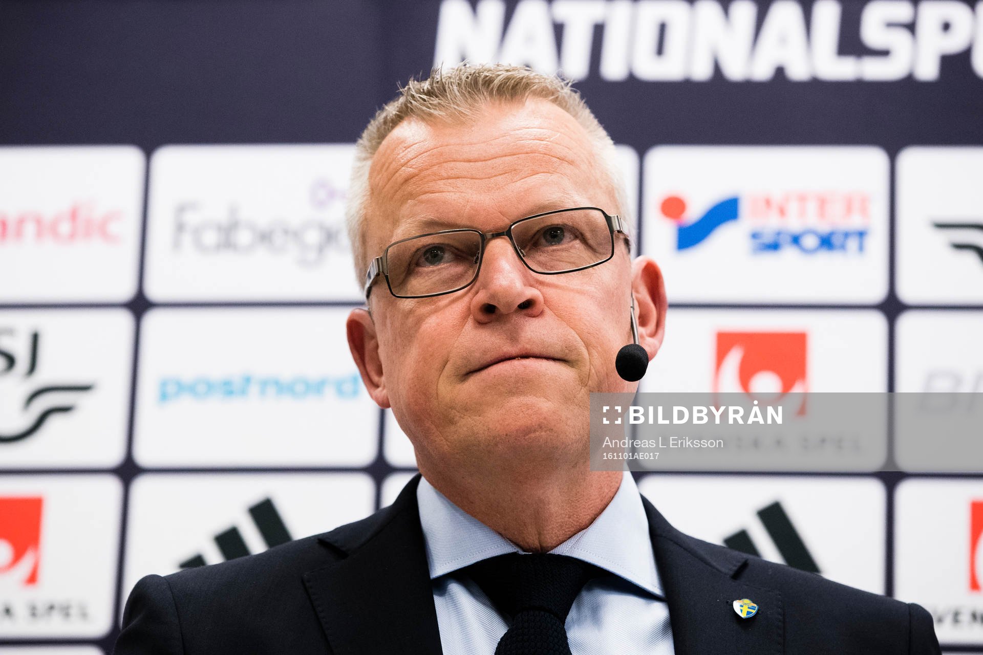 Sveriges förbundskapten Janne Andersson