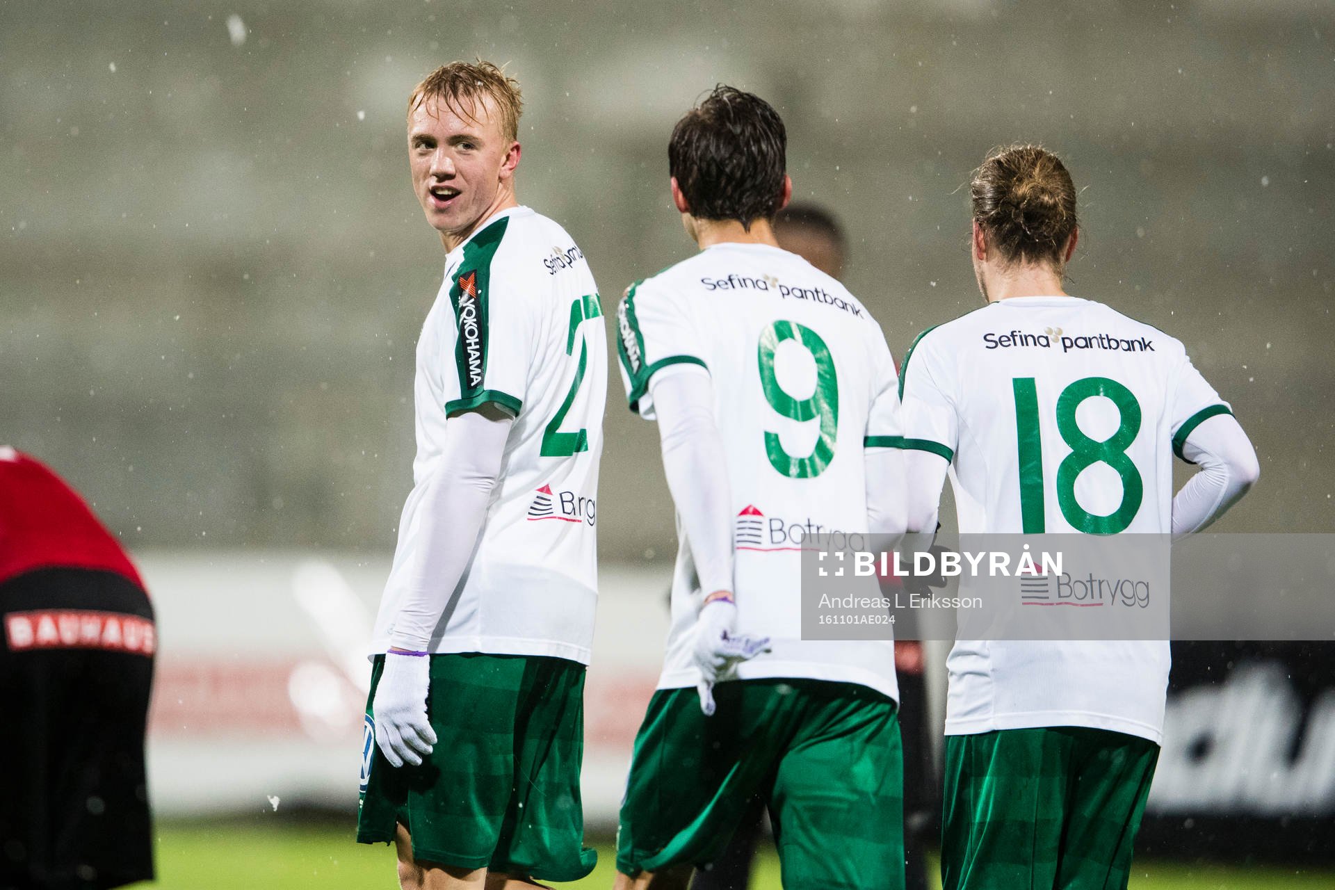 Hammarbys Isac Lidberg jublar