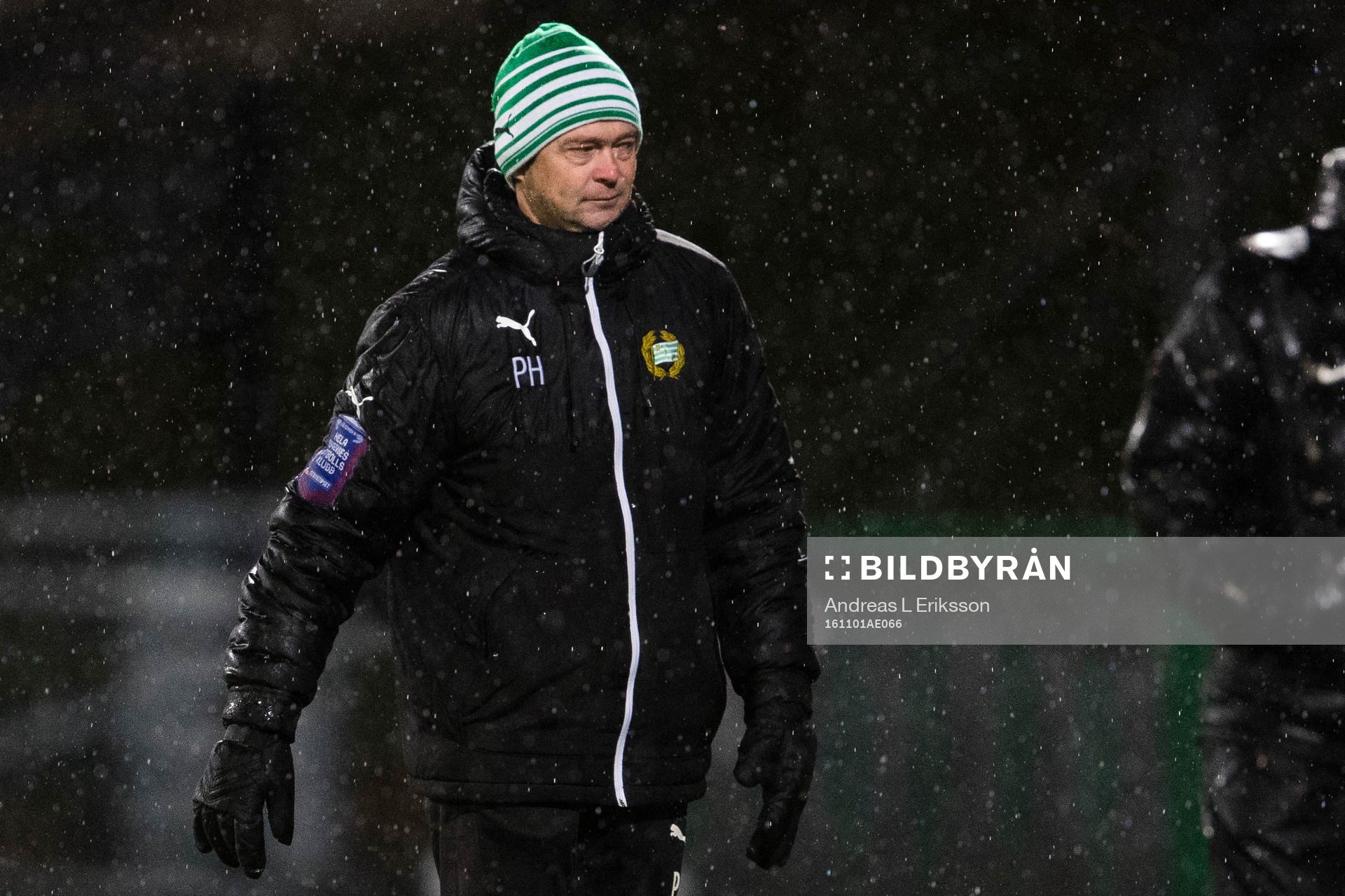 Hammarbys tränare Patrik Hansson