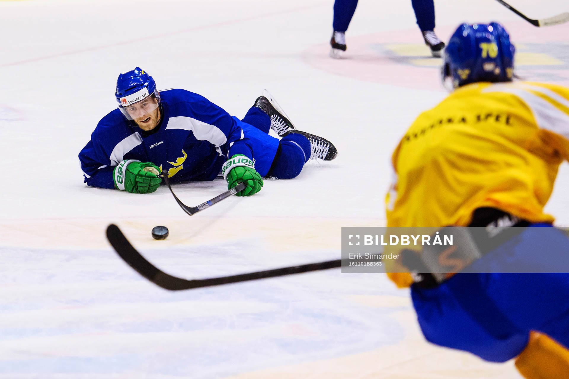 Sveriges Patrick Cehlin ramlar