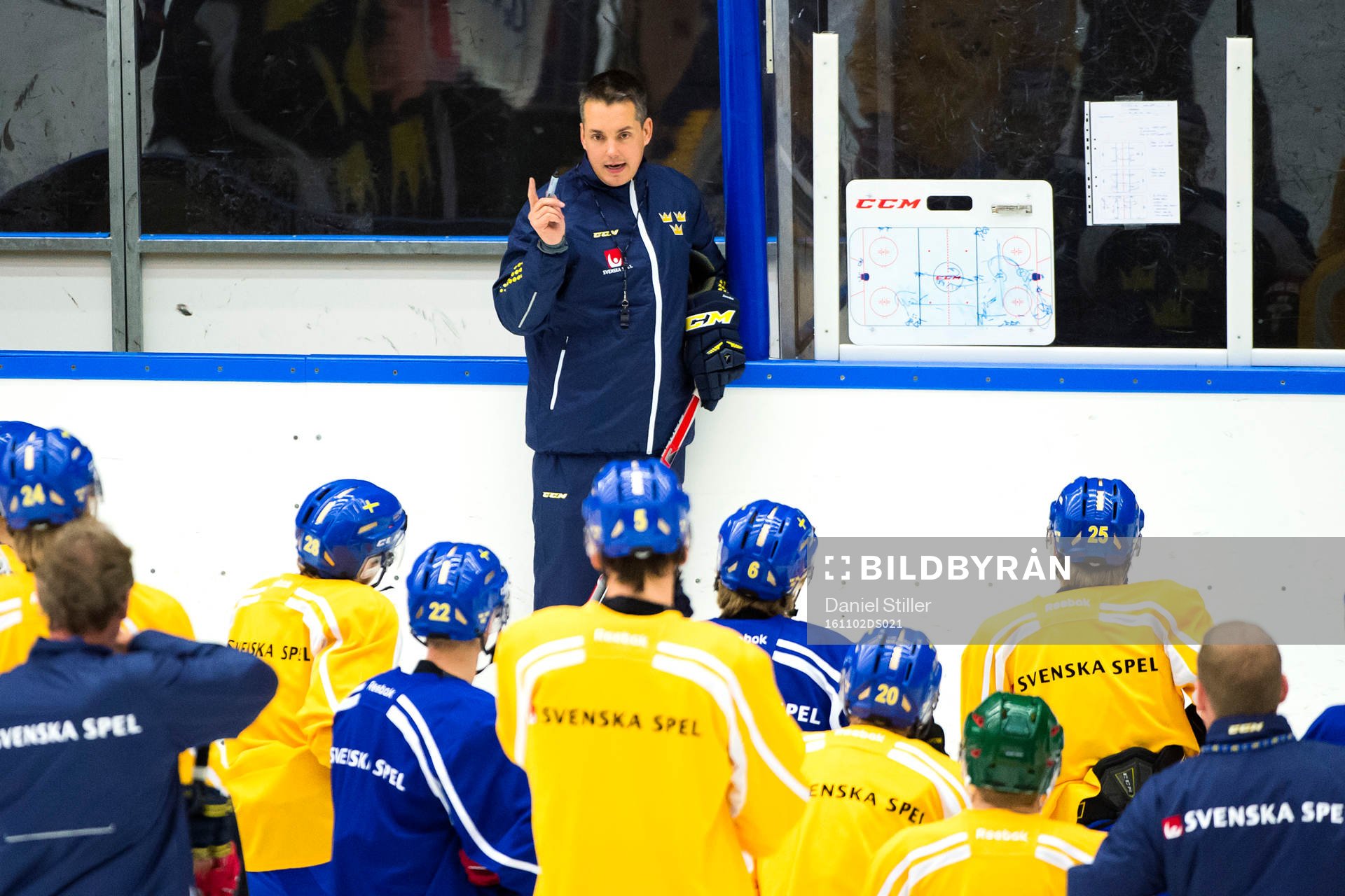 Sveriges förbundskapten Thomas Montén