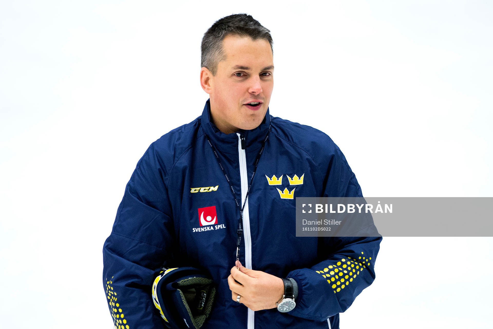 Sveriges förbundskapten Thomas Montén