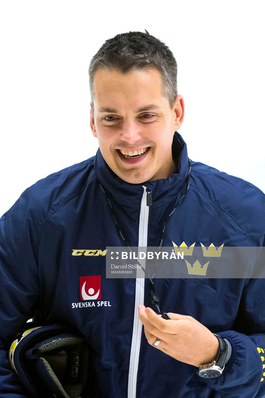 Sveriges förbundskapten Thomas Montén