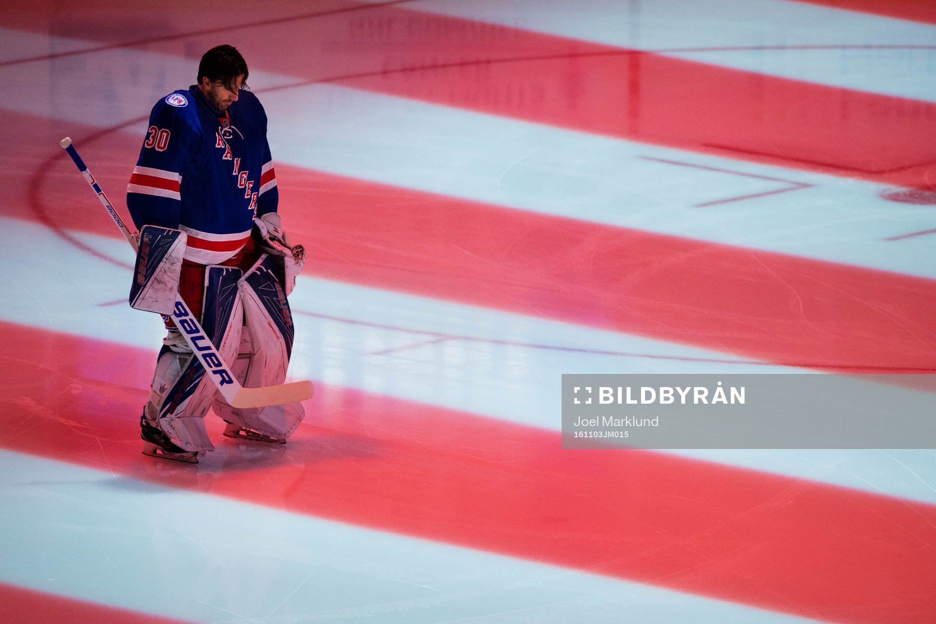 New Yorks målvakt Henrik Lundqvist