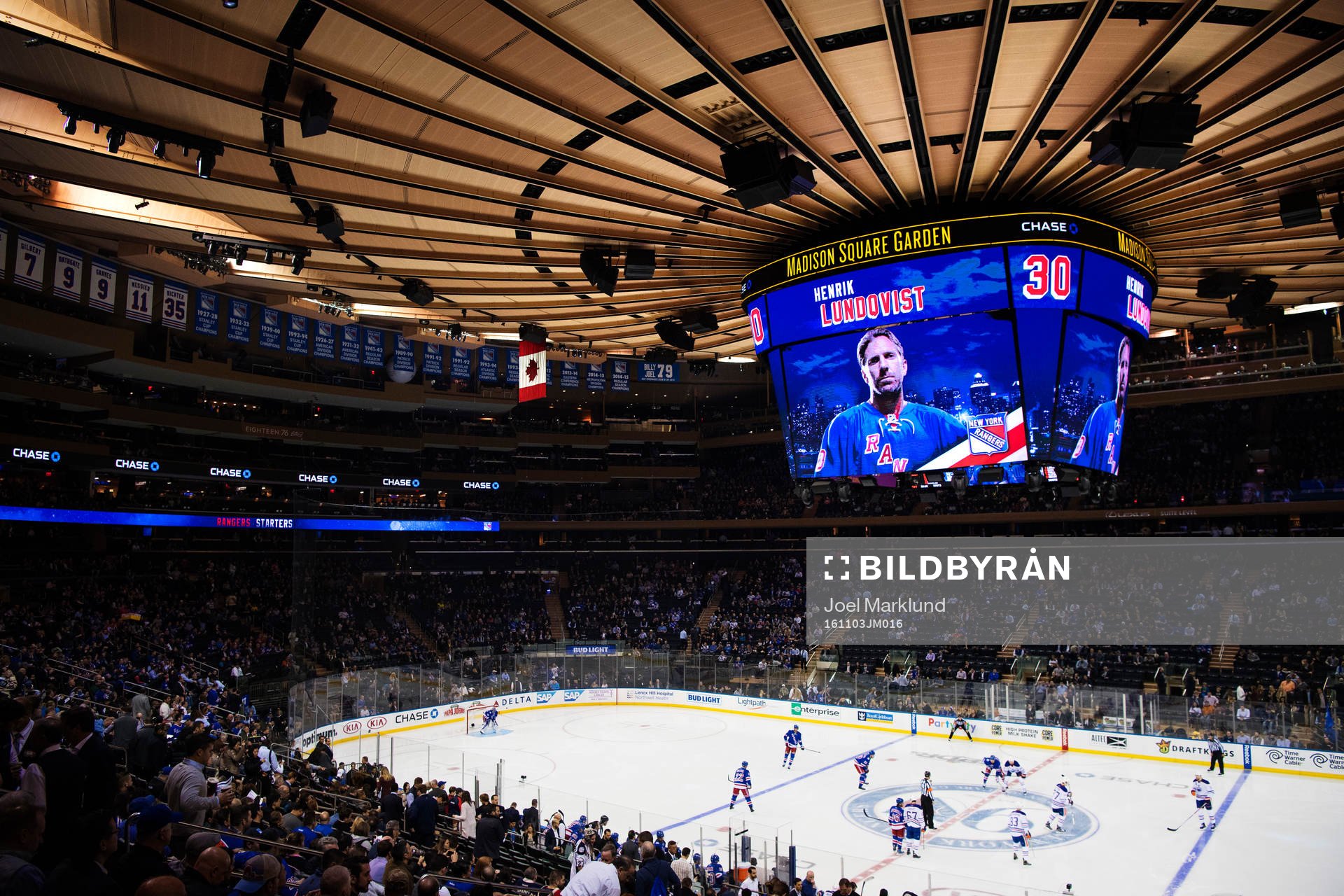 New Yorks målvakt Henrik Lundqvist