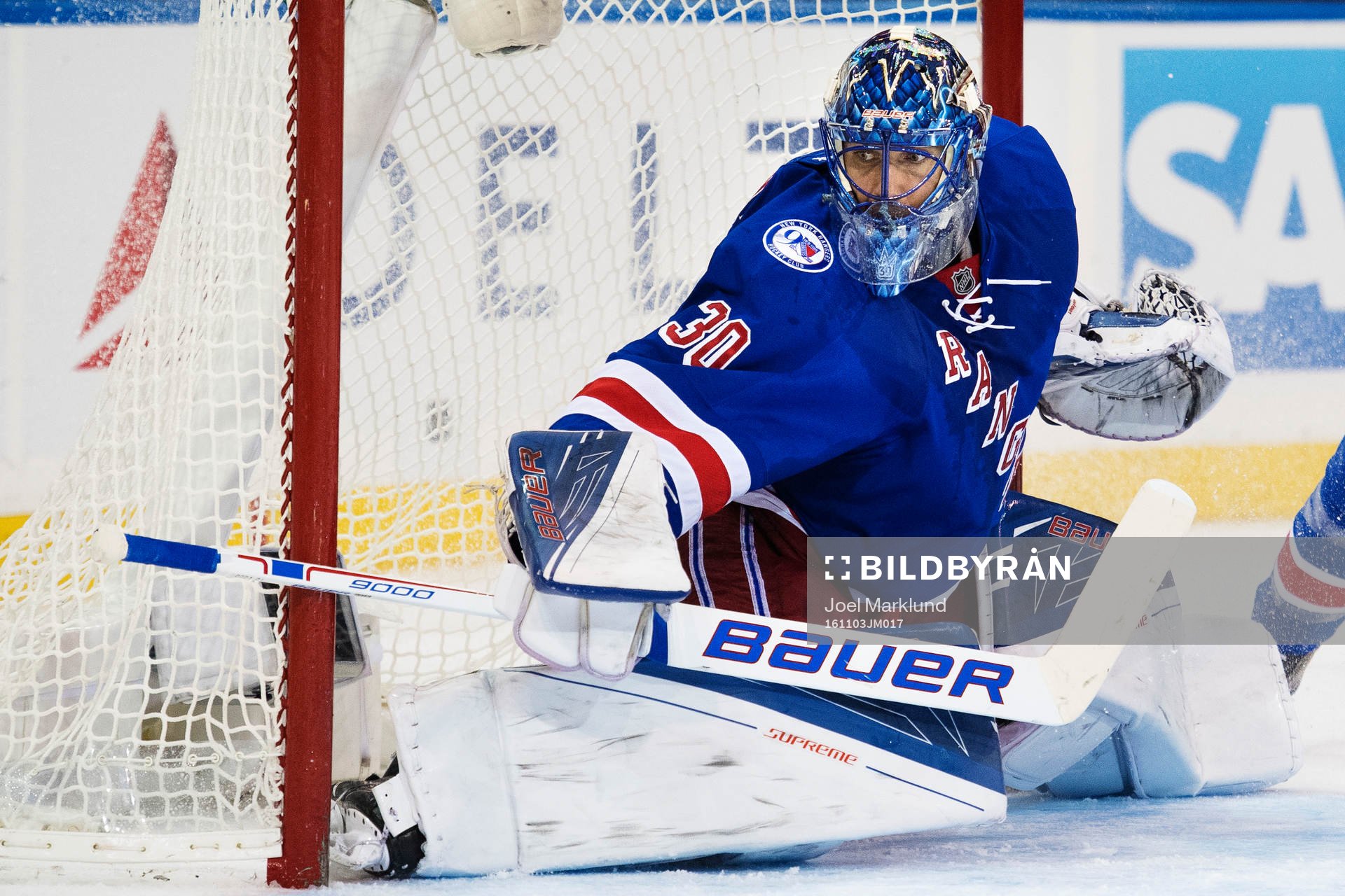 New Yorks målvakt Henrik Lundqvist
