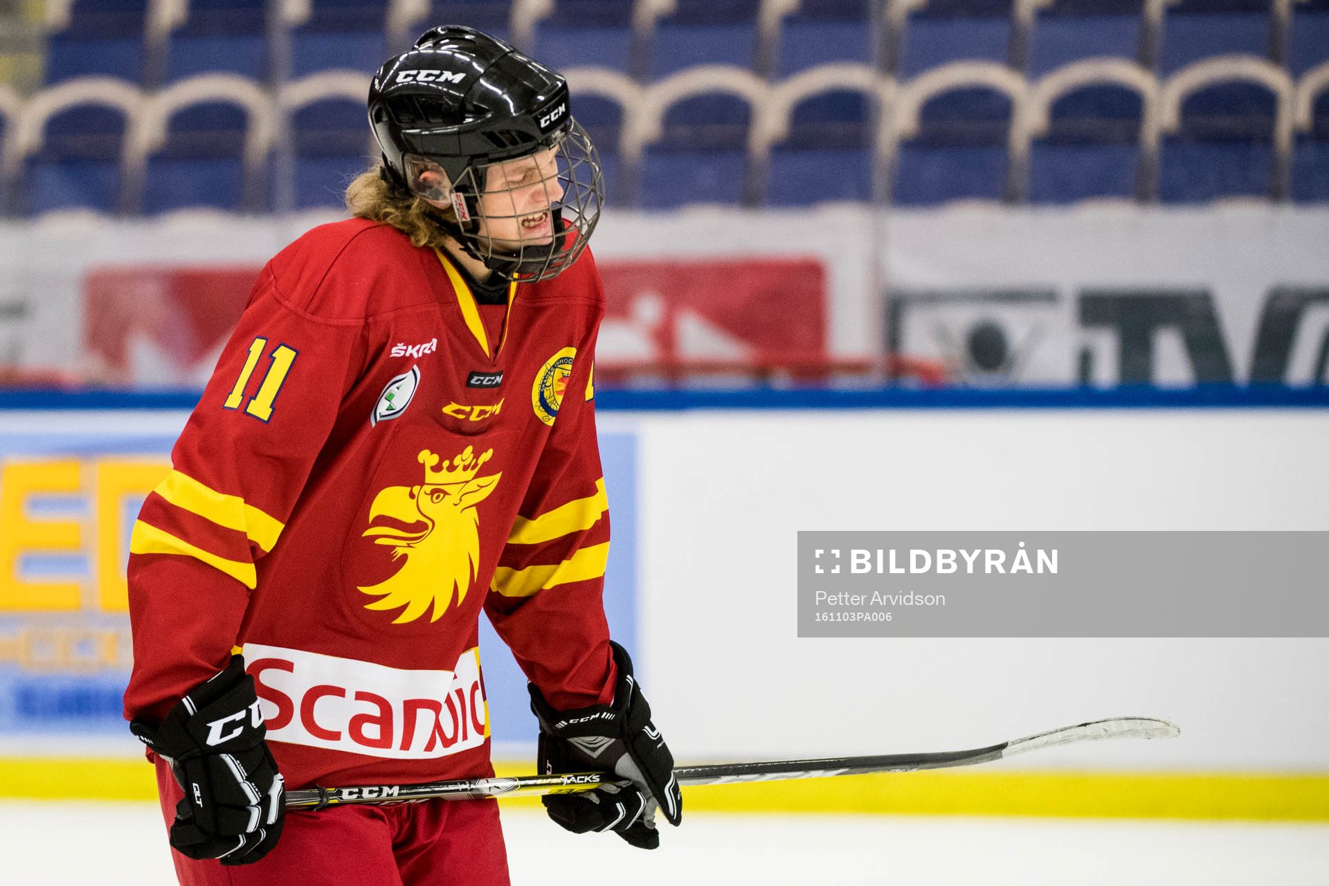 Skånes Hugo Wirell deppar