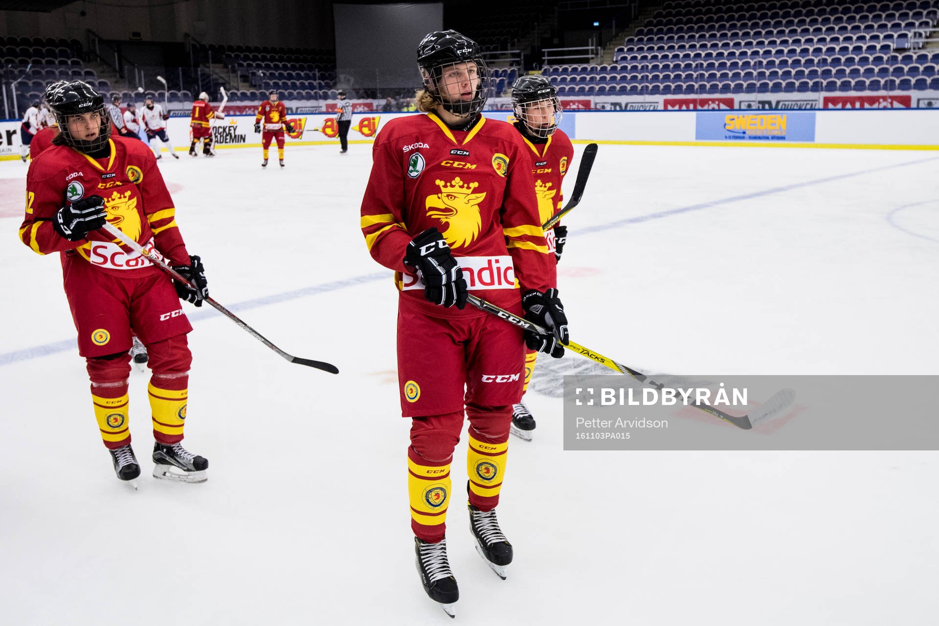 Skånes Robin Ericsson och Hugo Wirell deppar