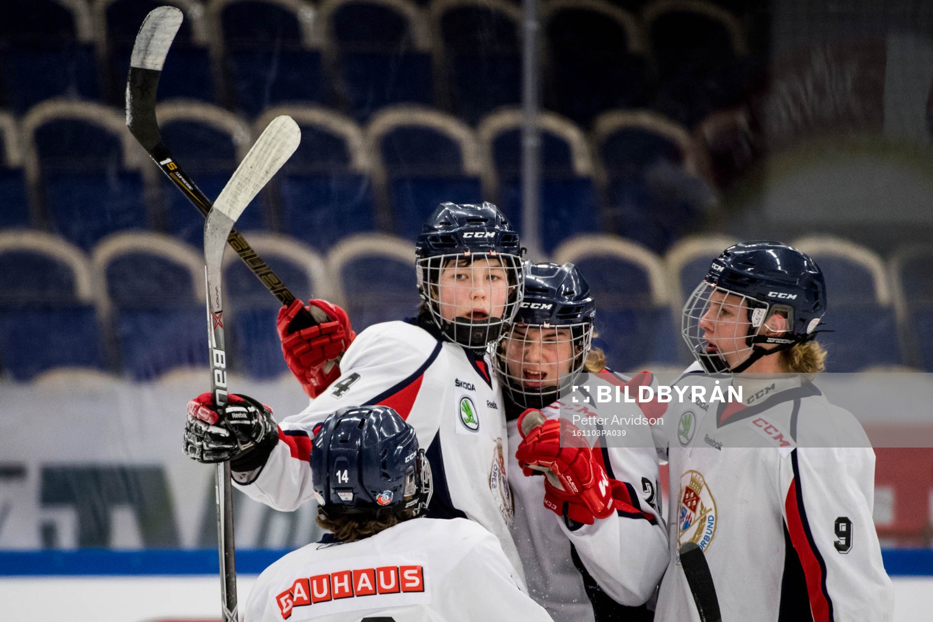 Örebros William Hedlund, Elias Ekström, Filip Forsmark
