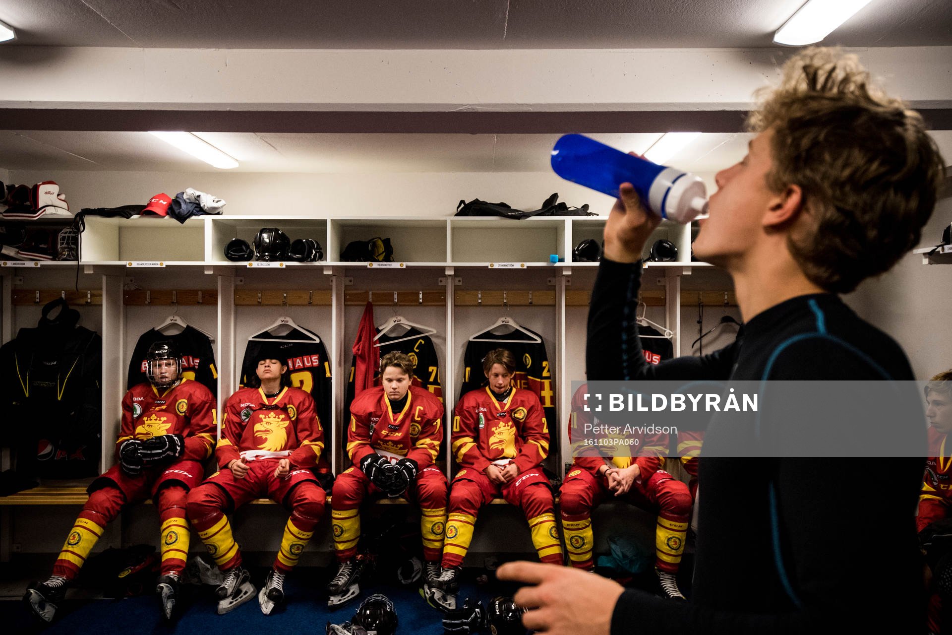 Skånes Casper Andersson Marin, Robin Ericsson, Daniel