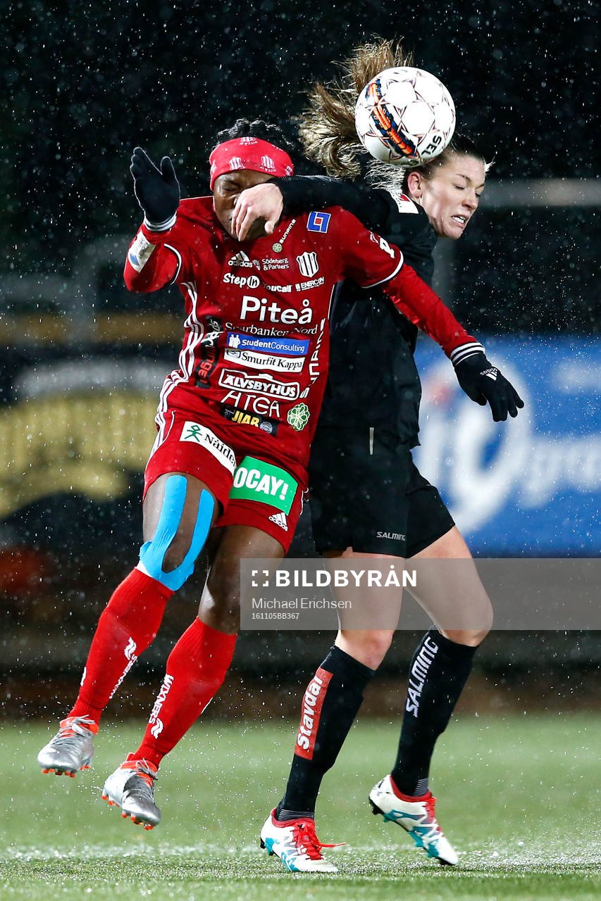Piteås Faith Ikidi i nickduell med Göteborgs Pauline