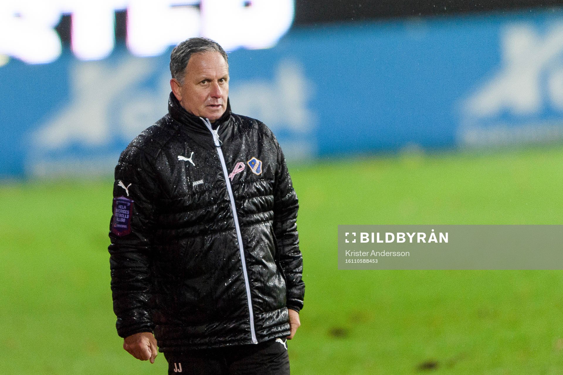 Halmstads tränare Jan Jönsson deppar
