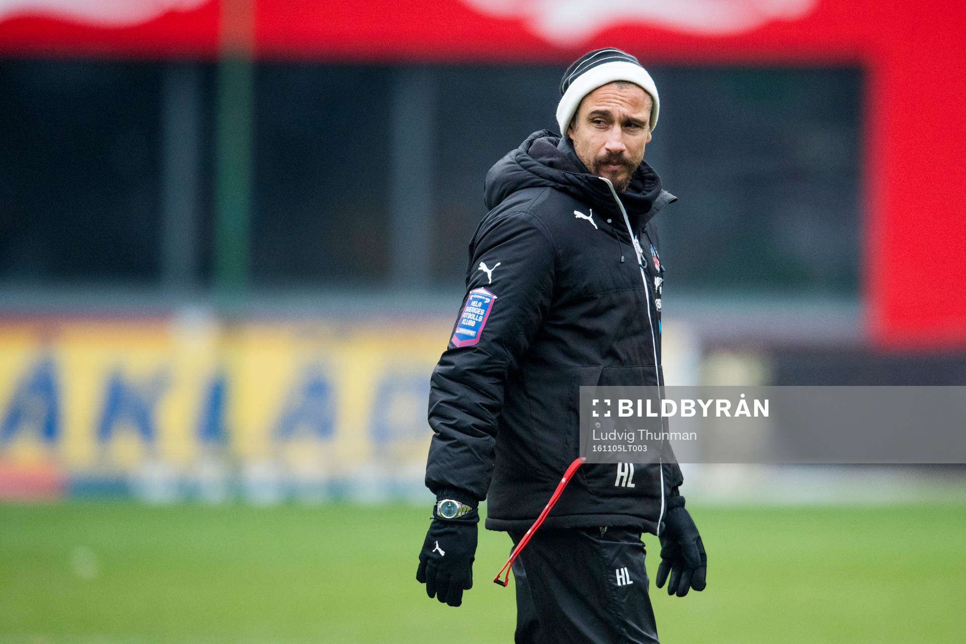 Helsingborgs manager Henrik Larsson