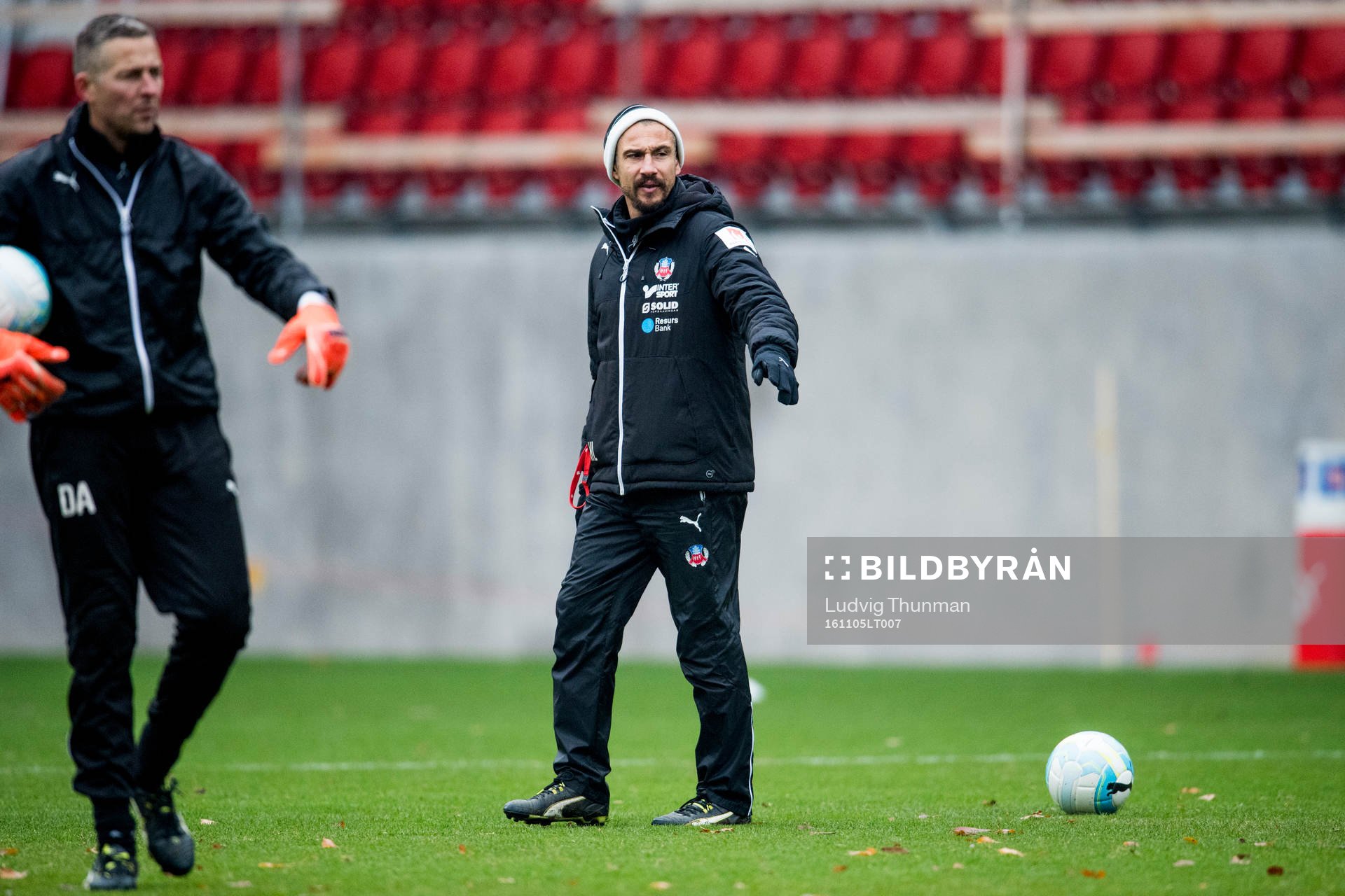 Helsingborgs manager Henrik Larsson