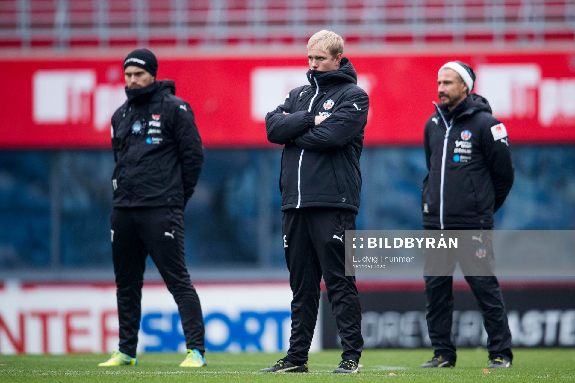 Helsingborgs assisterande tränare Tobias Tuvesson, Jonas