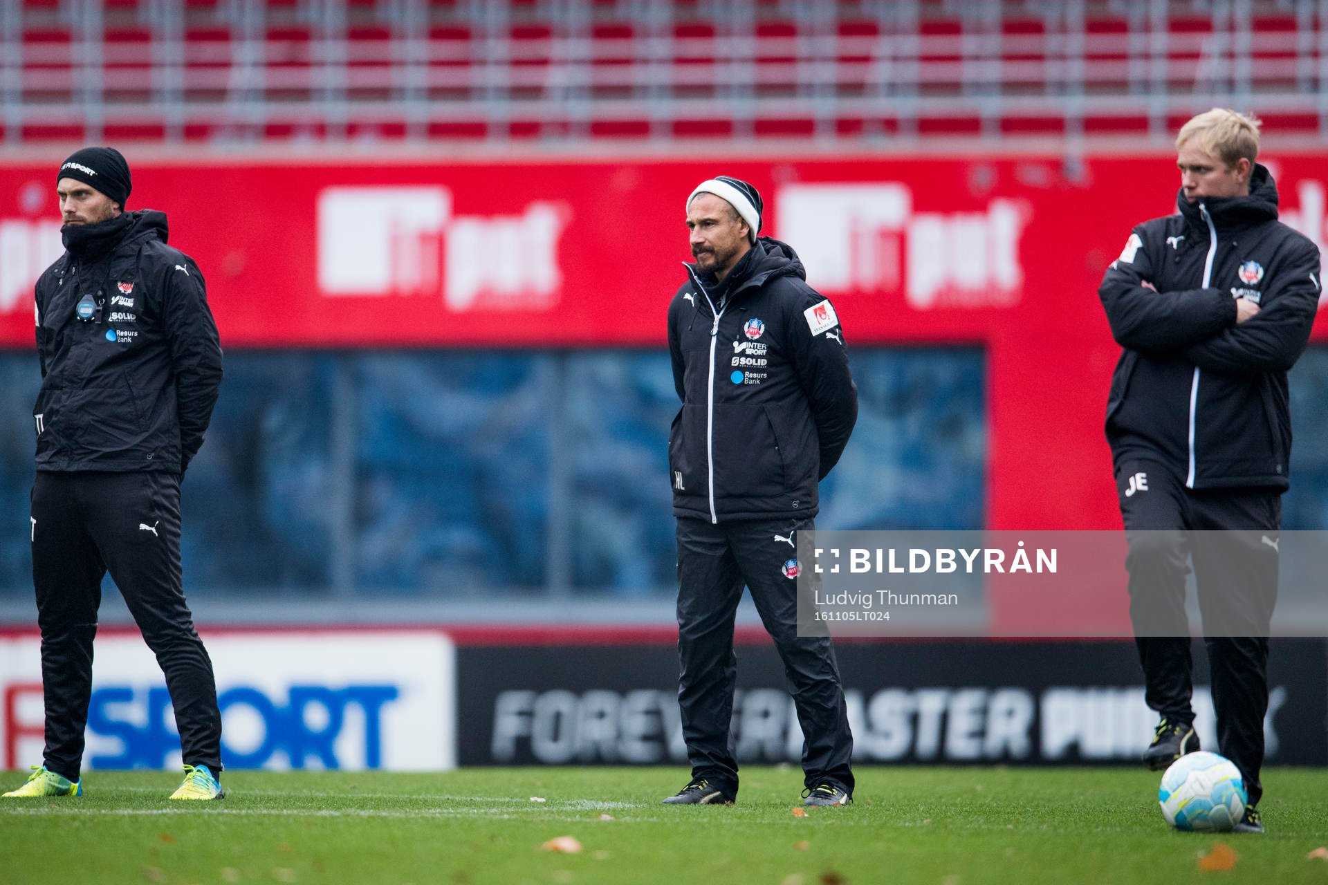 Helsingborgs assisterande tränare Tobias Tuvesson, manager